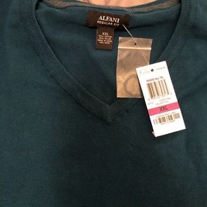 Teal v neck sweater brand new excellent condition